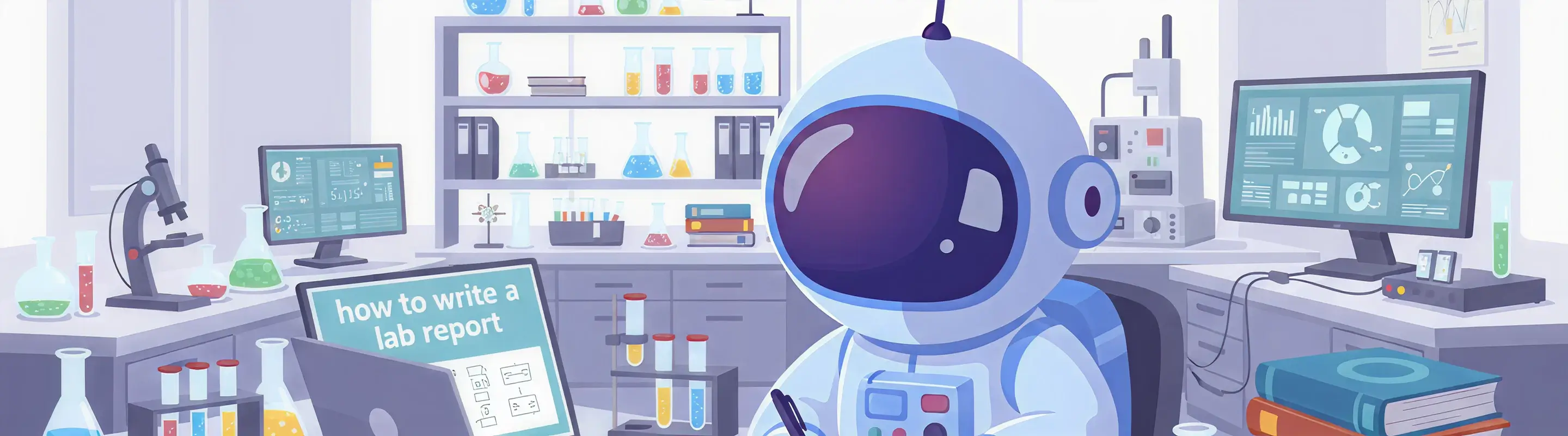 how to write a lab report