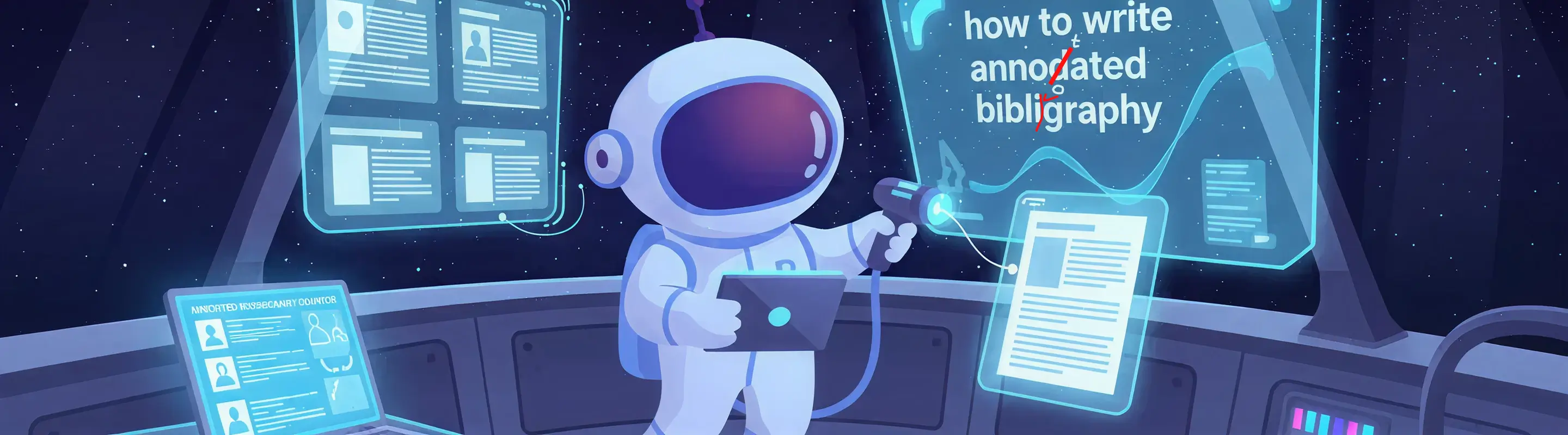 how to write an annotated bibliography