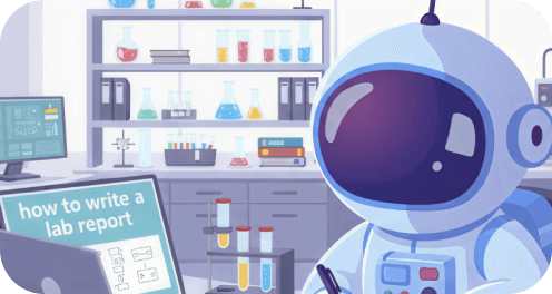 how to write a lab report